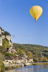 Ballooning above La Roque-Gageac France