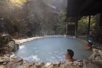 Hot spring of Shirahone Onsen Japan