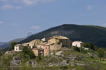 Ongles a typical Provencal village Alpes-de-Haute-Provence