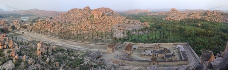 Archeological site of Hampi Vijayanagara India