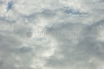Cloudy sky in Provence France