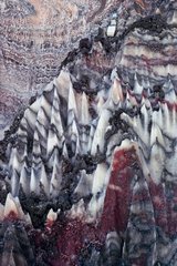 Karren rock salt to Muntanya sal de Cardona Spain