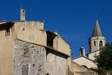 Church in the village of Mazan Vaucluse Provence France