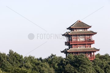 Temple in Tianzi Mountains - Zhangjiajie China