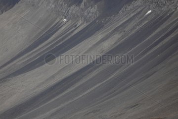 Eroded slope Svalbard Svalbard