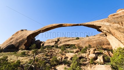 Landscape Arch Arches National Park Utah USA