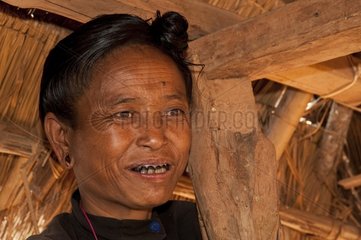 Pan Le an Aeng people village Kentung Burma