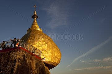 The golden rock Kyaikhtiyo Burma