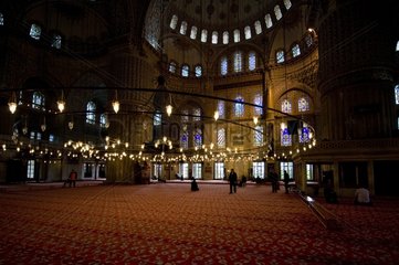 The Blue Mosque (Sultan Ahmet Camii) Istanbul Turkey