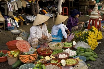 The market  Hoi An Vietnam
