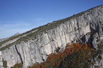 Ridge Casseyre in the Gorges du Verdon France