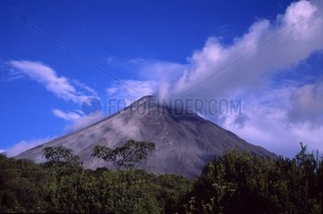 Arenal -Vulkanausbruch in Costa Rica