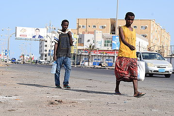 JEMEN-ADEN-ILLEGAL afrikanische Einwanderer JEMEN-ADEN-ILLEGAL afrikanische Einwanderer