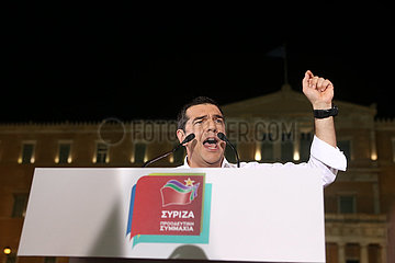 Greece-Athens-Tsipras-PRE-WAHL-sammlungs () Griechenland-Athens-TSIPRAS- PRE-Wahl- SAMMLUNG