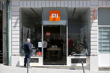 PORTUGAL-PORTO-XIAOMI-MI STORE Chinese Xiaomi first official MI store in Portugal