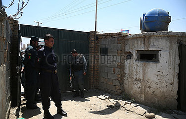 AFGHANISTAN-KABUL-checkpoint-ATTACK