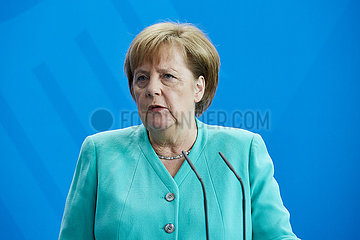 Berlin  Deutschland - Bundeskanzlerin Angela Merkel.