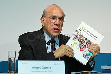 Berlin  Deutschland - Angel Gurria  Generalsekretaer der OECD.