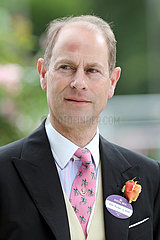 Royal Ascot  Portrait of Prince Edward  Earl of Wessex