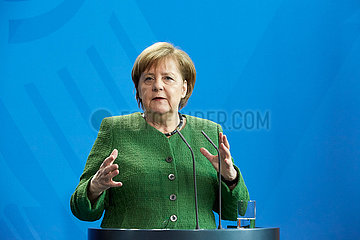 Berlin  Deutschland - Bundeskanzlerin Angela Merkel.