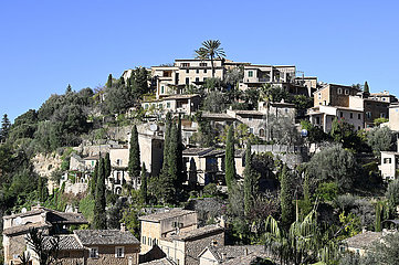 Spanien  Mallorca - Ortschaft Deia