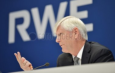Essen  Nordrhein-Westfalen  Deutschland - RWE  Bilanz-Pk