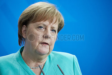 Berlin  Deutschland - Bundeskanzlerin Angela Merkel.