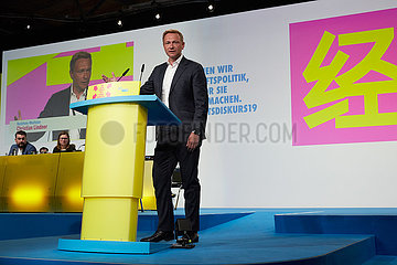 Berlin  Deutschland - Christian Lindner  Bundesvorsitzender der FDP. Rede auf dem Bundesparteitag.