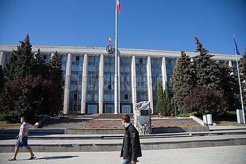Republik Moldau  Chisinau - Sitz der Regierung der Republik Moldau