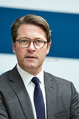 Berlin  Deutschland - Bundesverkehrsminister Andreas Scheuer.