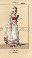 Dancer Mlle. Riviere as Lucette in La jolie fiancee.
