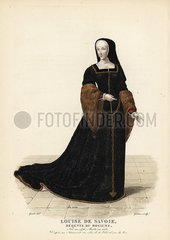 Louise of Savoy  Regent of France  mother of King Francis I  1476-1532.