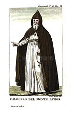 Calogero  Italo-Greek hermit monk  from Mt. Athos.