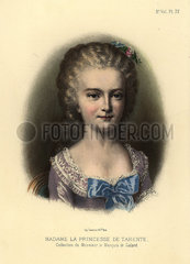 Louise-Emmanuelle de Chatillon  lady in waiting to Marie Antoinette.