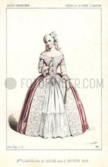Clarisse Midroy as Pauline in Le Docteur Noir  1846.