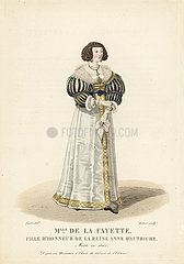 Louise de la Fayette  maid of honour to Anne of Austria  1618-1665.