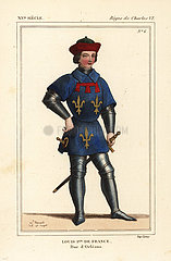 Louis I Duke of Orleans  1371-1407.