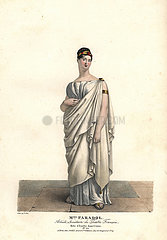 Lucinde Paradol as Emilie in Cinna  1823.