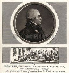 Charles-Francois du Perier Dumouriez  French Revolutionary general.