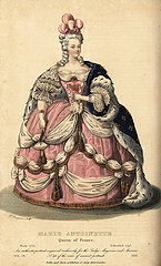 Marie Antoinette  queen of King Louis XVI of France  1755-1793.