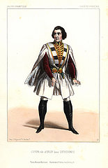 Georges Guyon as Orlof in Catherine II  1844.