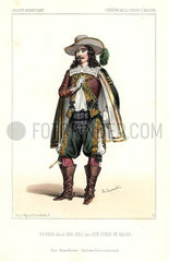 French actor Perrin as Don Jose in Don Cesar de Bazan  1844.