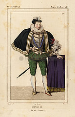 King Henri III of France.