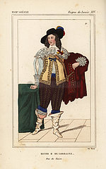 Henry II de Lorraine  5th Duke of Guise (1614-1664).