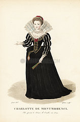 Charlotte de Montmorenci  wife to Henri de Bourbon  Prince of Conde  1594-1650.