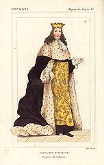 Louis  3rd Duke of Aumont  Marquis de Villequier  1667-1723