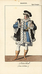 French opera tenor Jean-Blaise Martin 1768-1837.