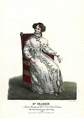 Felicite Pradher as Princesse Louise in La Neige  1823.
