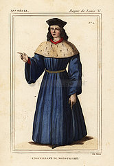 Enguerrant de Monstrelet  French chronicler and historian  1390-1453.