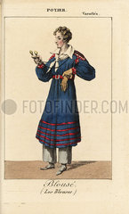 Potier as Blouse in Les Blouses at the Theatre des Varietes  1822.
